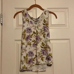 American Eagle Floral Tank